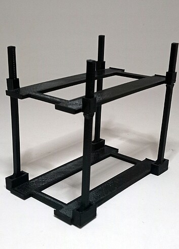 Beden Renk 1:43 Model Araba Lifti - Garaj Diorama