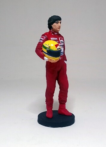  Beden Renk Ayrton Senna Figürü 1:18 