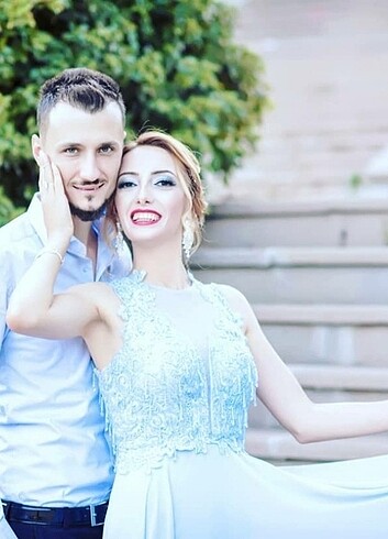38 Beden mavi Renk Bebek mavisi