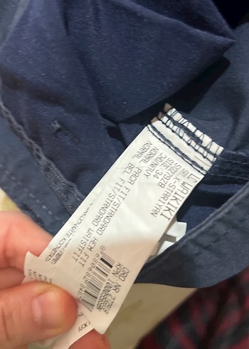 Lacivert Kemerli Erkek Kot Şort - Görsel 5