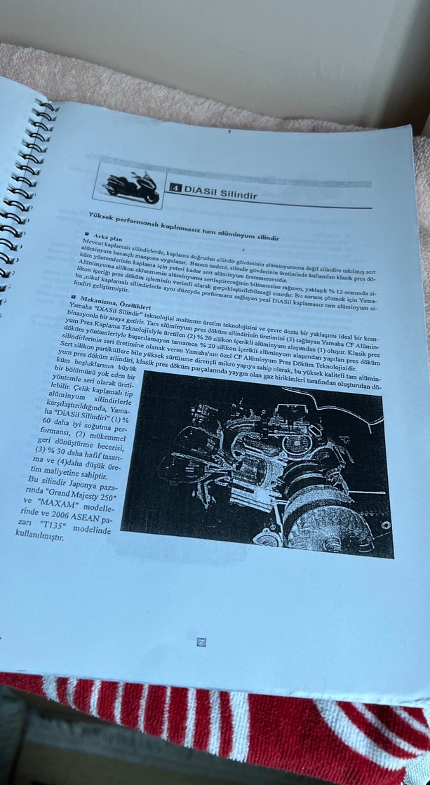 Yamaha Motosiklet Teknik Kılavuzu - Görsel 3