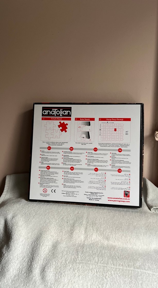 Anatolian 500 Parça Karanlık Sokak Puzzle - Görsel 2