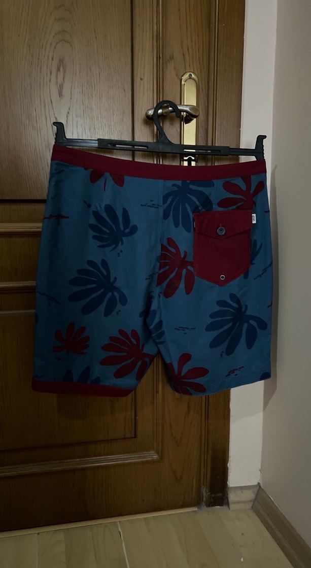 Mavi Bağcıklı Erkek Midi Mayo - Görsel 3