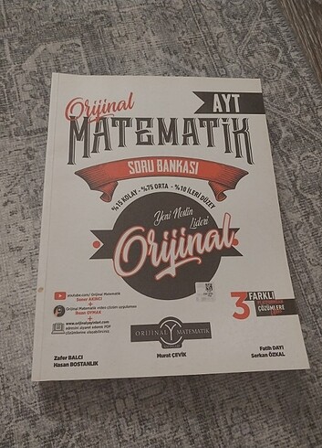 Orijinal AYT Matematik 