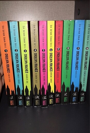 Sherlock holmes 10lu kitap seti