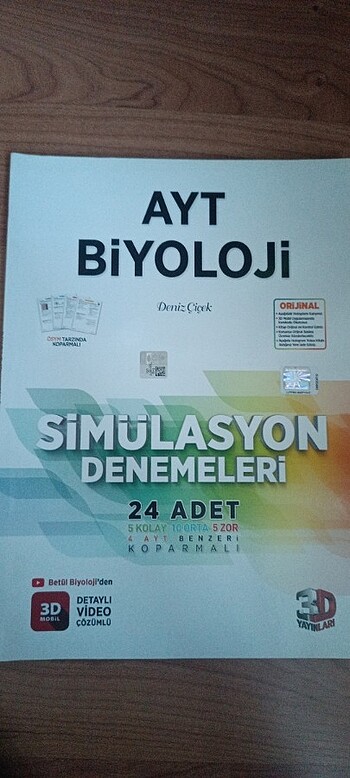 3D Ayt Biyoloji Simülasyon Denemeleri