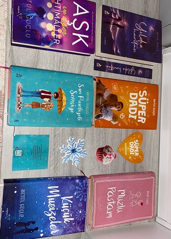 Betül Güçlü Roman Seti 6 Kitap