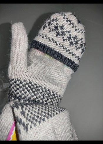 TAVŞAN TÜYÜ LÜKS ELDİVEN - Görsel 6