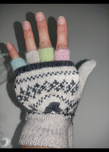 LÜKS TAVŞAN TÜYÜ ELDİVEN - Görsel 5