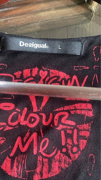 l Beden siyah Renk Desigual L