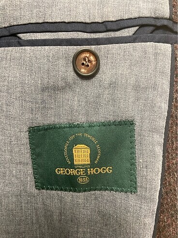 George hogg erkek yün ceket yeni sorunsuz