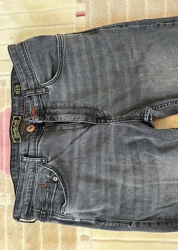 Gri Regular Fit Denim Erkek Pantolon - Görsel 2