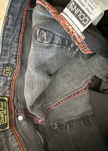 Gri Regular Fit Denim Erkek Pantolon - Görsel 3