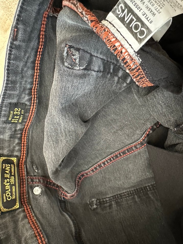 Gri Regular Fit Denim Erkek Pantolon - Görsel 3