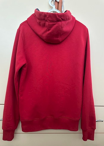 Kırmızı Hummel Kapüşonlu Sweatshirt - Görsel 2