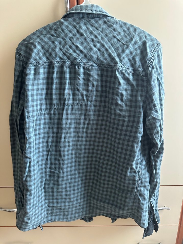 Erkek ltb Mavi Denim Gömlek - Görsel 2