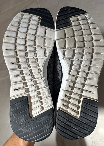 Skechers Gri Bağcıklı erkek Spor Ayakkabı - Görsel 3