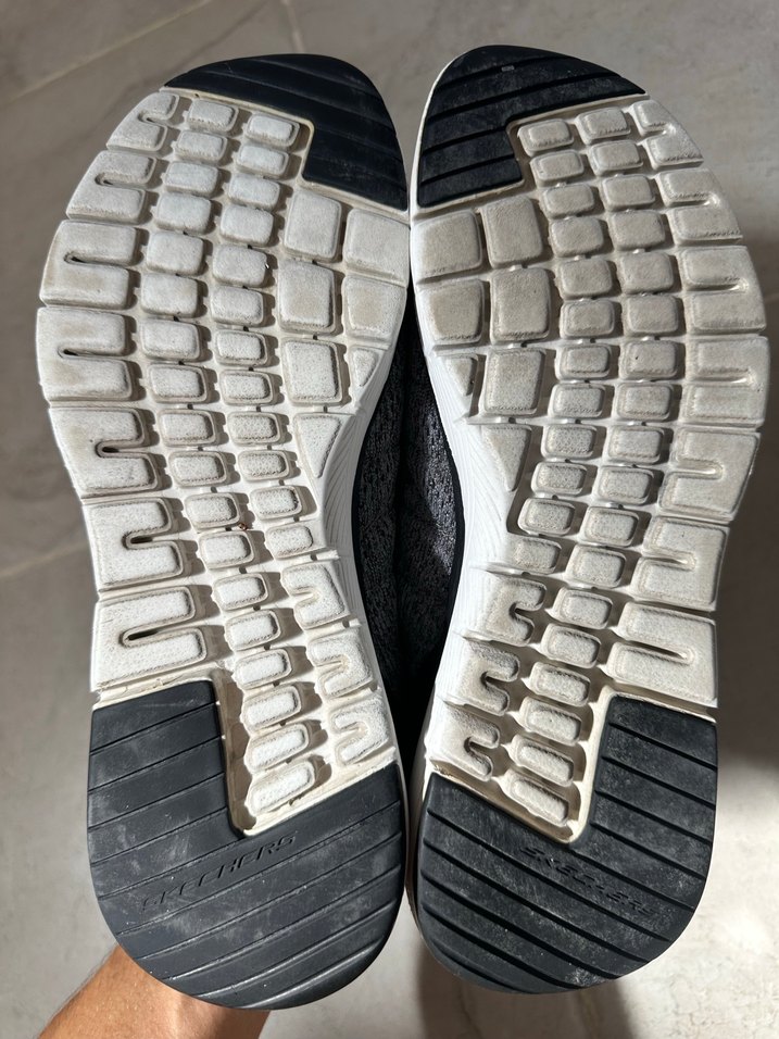 Skechers Gri Bağcıklı erkek Spor Ayakkabı - Görsel 3