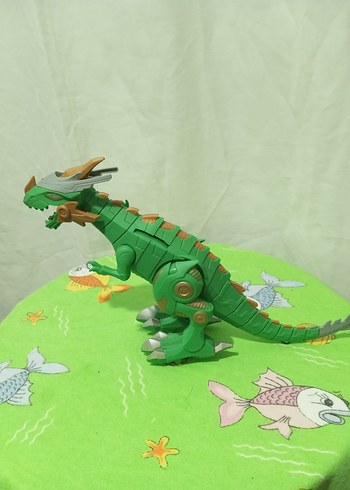 Işıklı Yeşil Dinozor Aksiyon Figürü