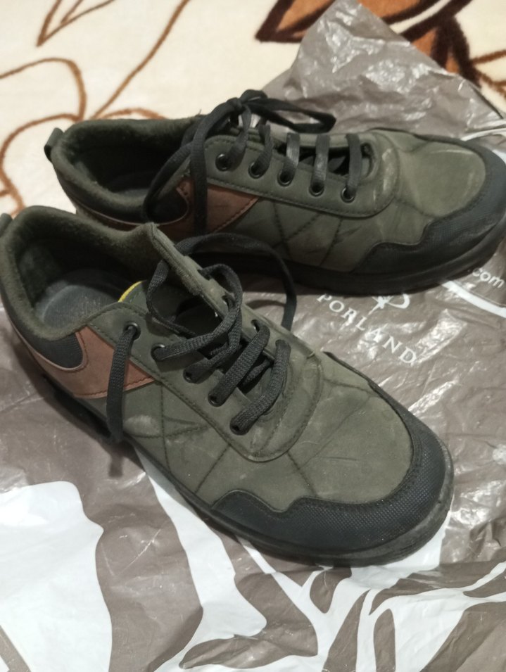 Kahverengi Kamuflaj Desenli Erkek Outdoor Ayakkabısı - Görsel 2