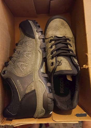 Yılan Desenli Kahverengi Erkek Outdoor Ayakkabı - Görsel 2