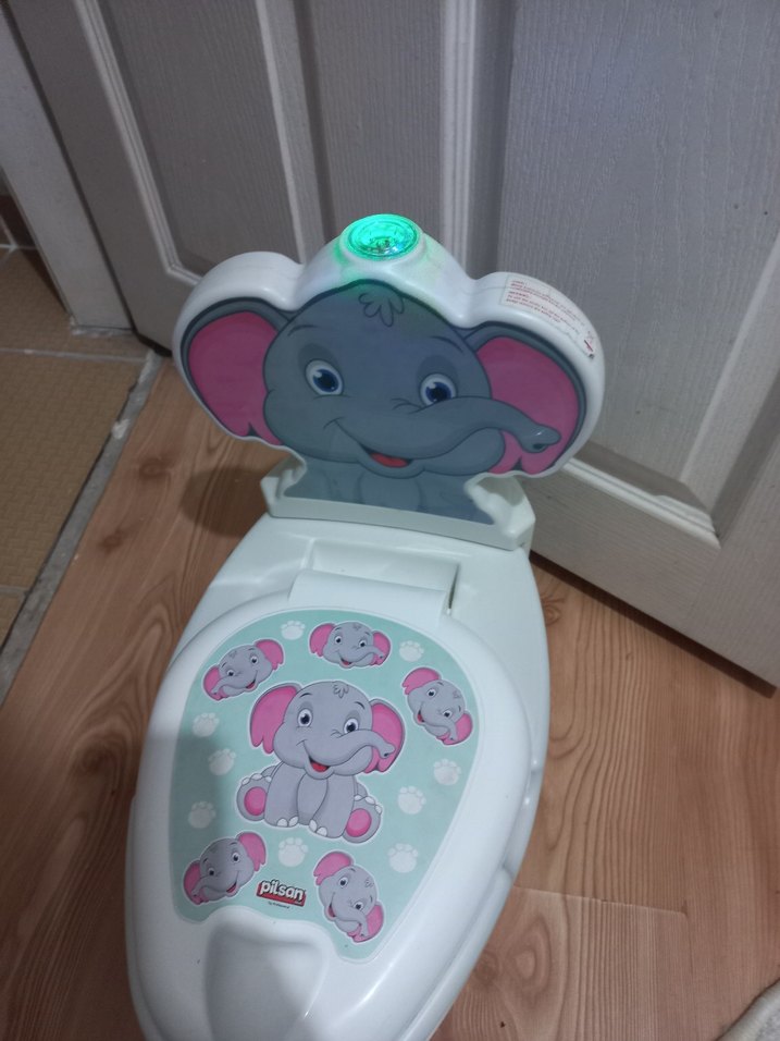 Fil Figürlü Bebek Tuvaleti - Görsel 2