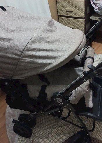 Gri Bebek Arabası - Görsel 3