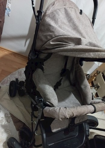 Gri Bebek Arabası - Görsel 5