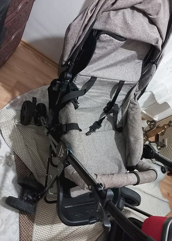 Gri Bebek Arabası - Görsel 4