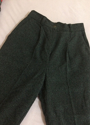 36 Beden Koyu gri kışlık şık pantolon
