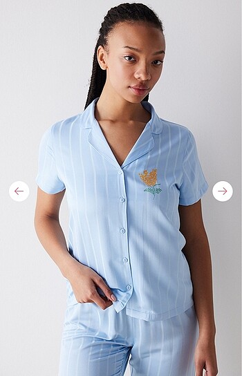 xl Beden Penti saten pijama takımı