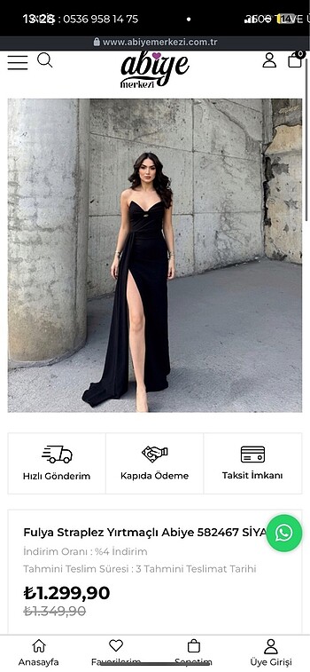 Zara Acil satılık abiye elbise