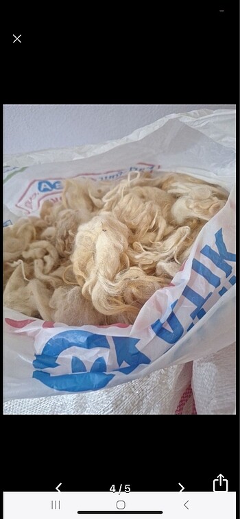 Orijinal yün yorgan - Görsel 6