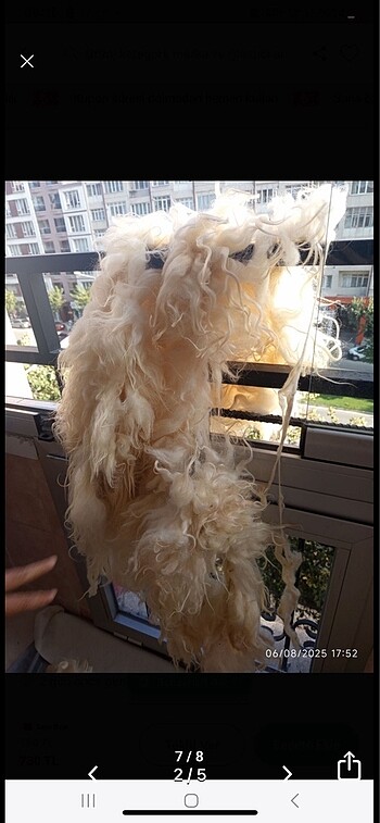 Orijinal yün yorgan - Görsel 7