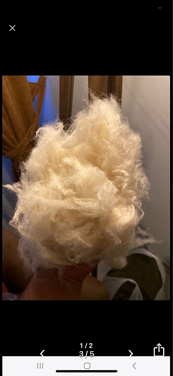 Orijinal yün yorgan - Görsel 12