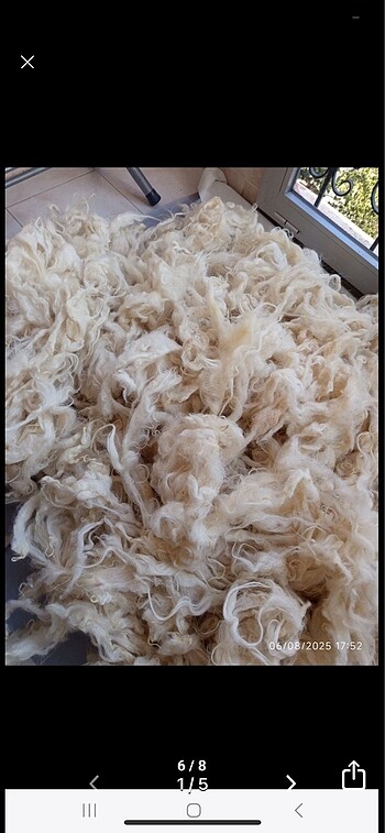 Orijinal yün yorgan - Görsel 11