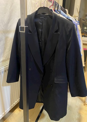 Trendyol & Milla Siyah Kadın Düğmeli Blazer