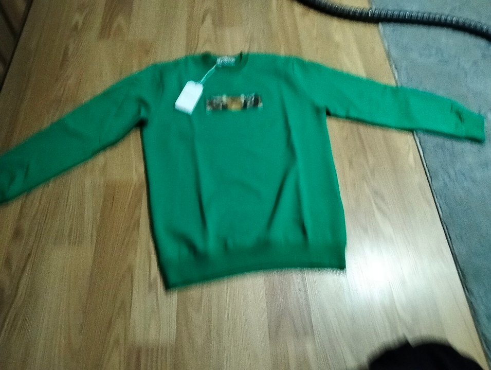 Yeşil Baskılı Kadın Sweatshirt - Görsel 3