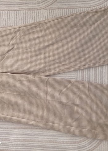 Bej Baskılı pantolon - Görsel 2