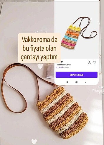 Vakkoroma telefon çantası 