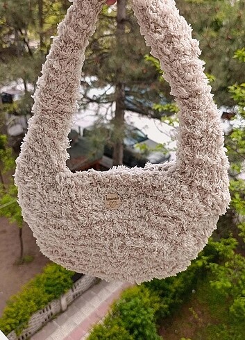 Kışlık teddy kol çantası 