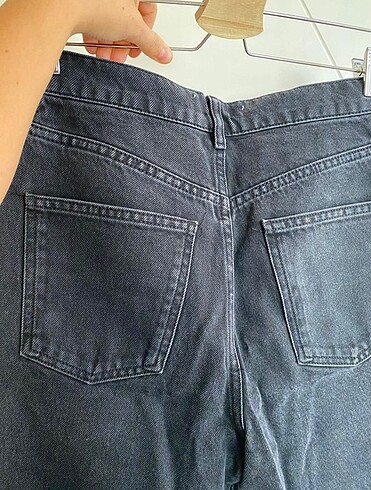 34 Beden gri Renk Zara Denim Bermuda