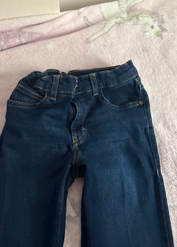 Koyu Mavi Erkek Çocuk Bol Kesim Denim Pantolon LCW - Görsel 2