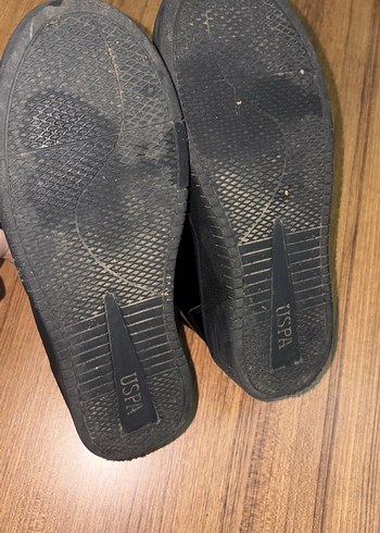 Erkek çocuk Polo marka Siyah Street Wear Sneakers bot - Görsel 7