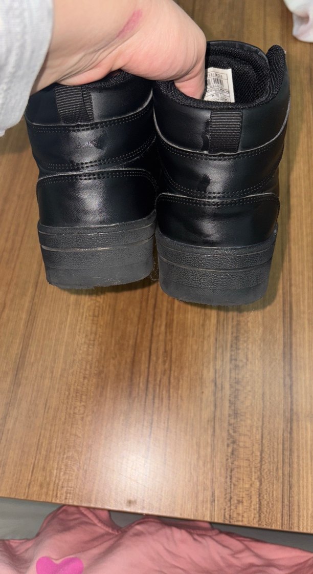 Erkek çocuk Polo marka Siyah Street Wear Sneakers bot - Görsel 3