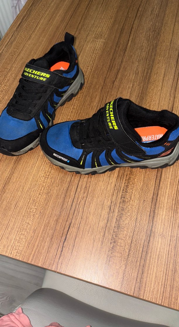 Skechers Adventure waterprof Erkek Çocuk Mavi Spor Ayakkabı bot - Görsel 2