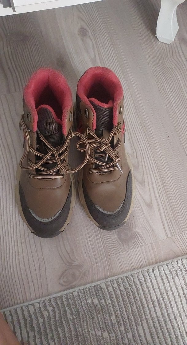 Kahverengi Bağcıklı erkek cocuk bot - Görsel 2