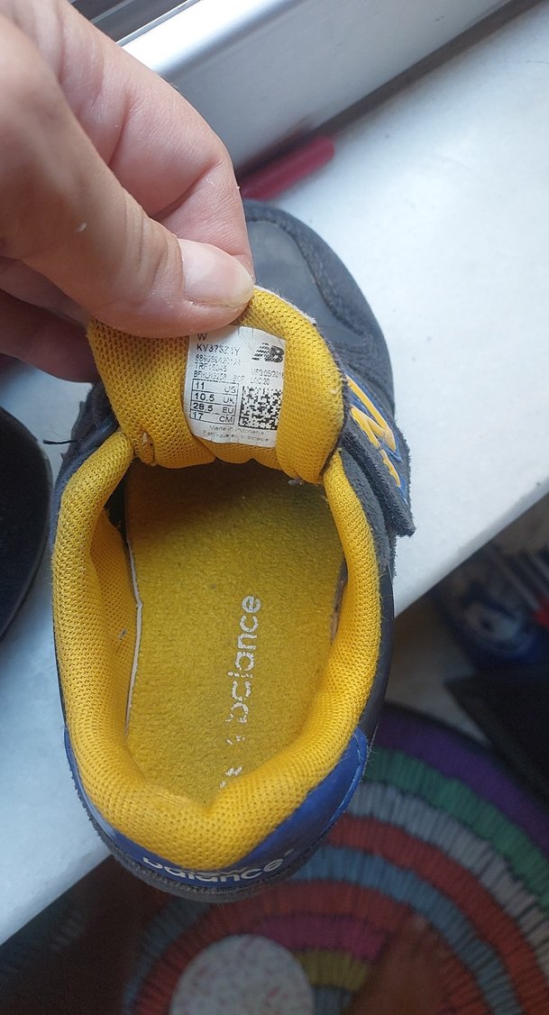 Erkek Çocuk Gri Mavi Cırtlı Spor Ayakkabı 28.5 numara - Görsel 4