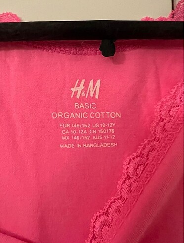 H&M Kız askılı bluz