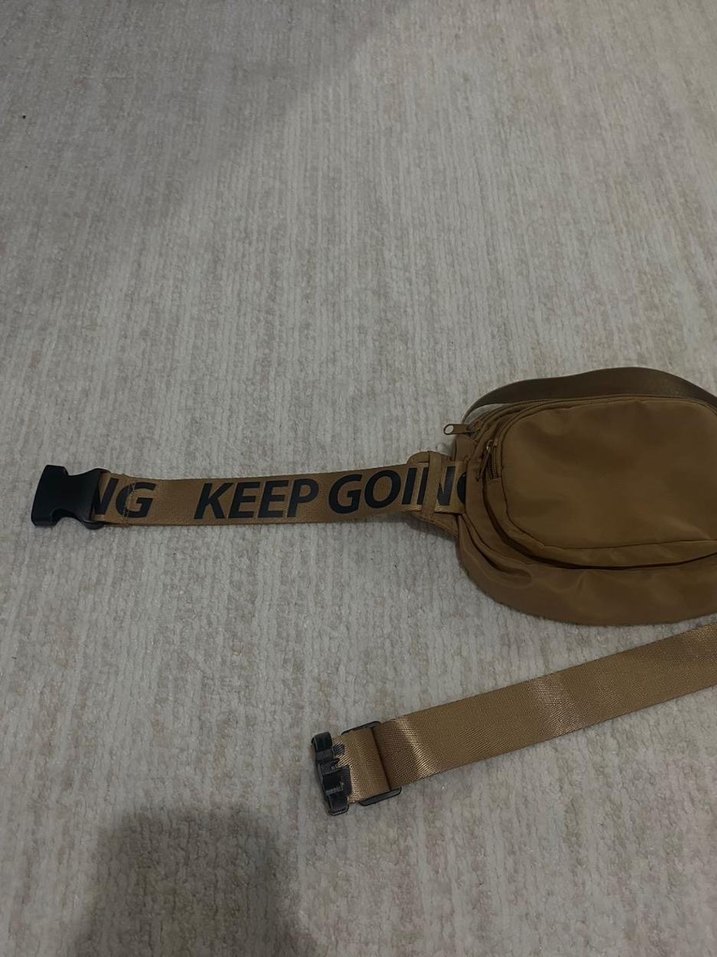 Kahverengi Kadın Bel Çantası - Görsel 4